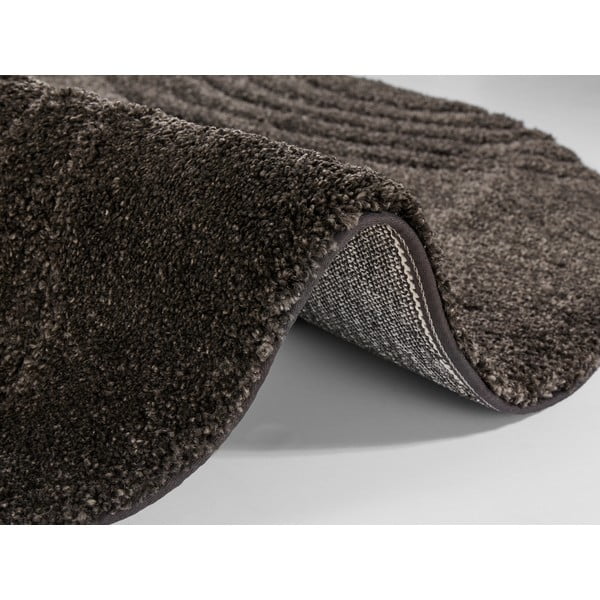 Crni tepih Mint Rugs Norwalk Fergus, ø 160 cm-image-2