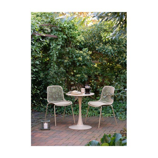 Metalni okrugao vrtni stol ø 60 cm Meira – House Nordic-image-1