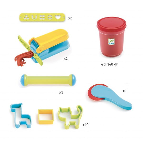 Komplet Djeco plastelin i modlice-image-1