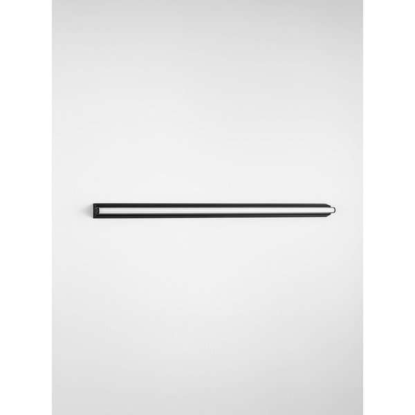 Mat crna LED zidna lampa aluminijska Endo – Nova Luce-image-4