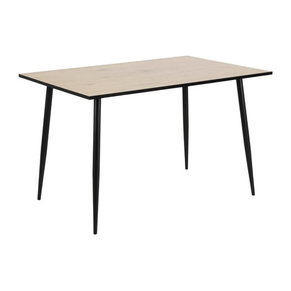 Crno-smeđi blagovaonski stol Acton Wilma, 120 x 80 cm-image-2