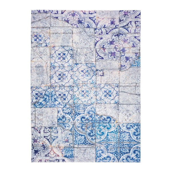 Sivo-plavi tepih Universal Alice, 80 x 150 cm