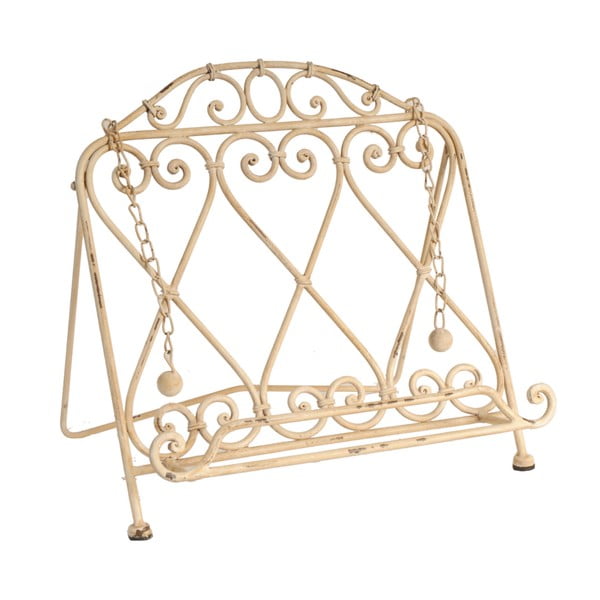 Kremasto bijeli metalni stalak za Antic Line kuharicu