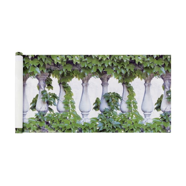 Zeleni plastičan balkonski zastor 500x85 cm – Maximex-image-2