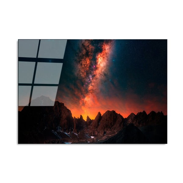 Staklena slika 100x70 cm Night Sky - Wallity