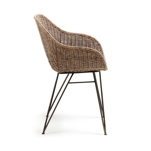 Blagovaonska stolica u prirodnoj boji Chart – Kave Home-image-4