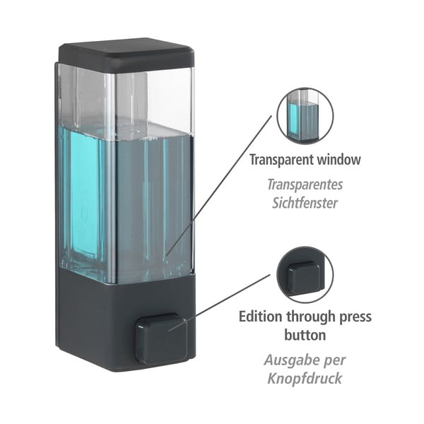 Zidni plastični dozator sapuna 0,32 l Istres - Wenko-image-3