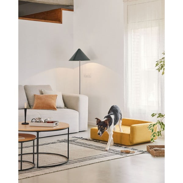 Krevet za pse u boji senfa 96x70 cm Bowie - Kave Home-image-2