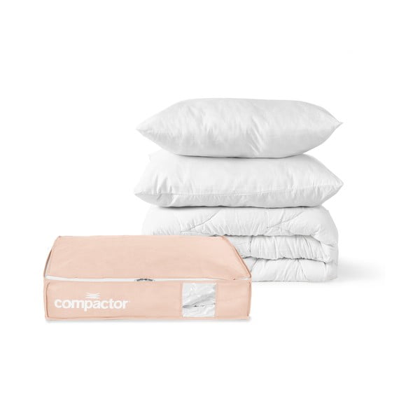 Vakuumska plastična kutija za ispod kreveta 65x45x15,5 cm Pink Edition – Compactor-image-4