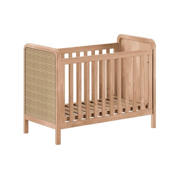 Dječji krevet s podesivom visinom 60x120 cm u prirodnoj boji Woods – Vipack