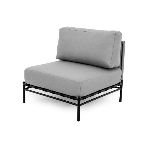 Svijetlo sivi modul za vrtne sjedeće garniture (srednji modul ) Dandy – Sit Sit-image-3