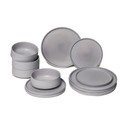 12-dijelni set sivog posuđa od kamenine Bonami Selection Malia