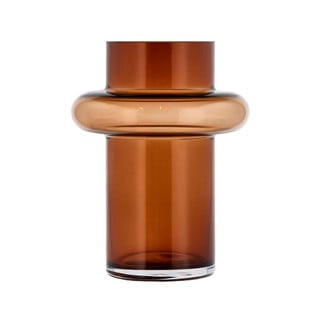 Narančasta staklena vaza Lyngby Glas Tube, visina 20 cm