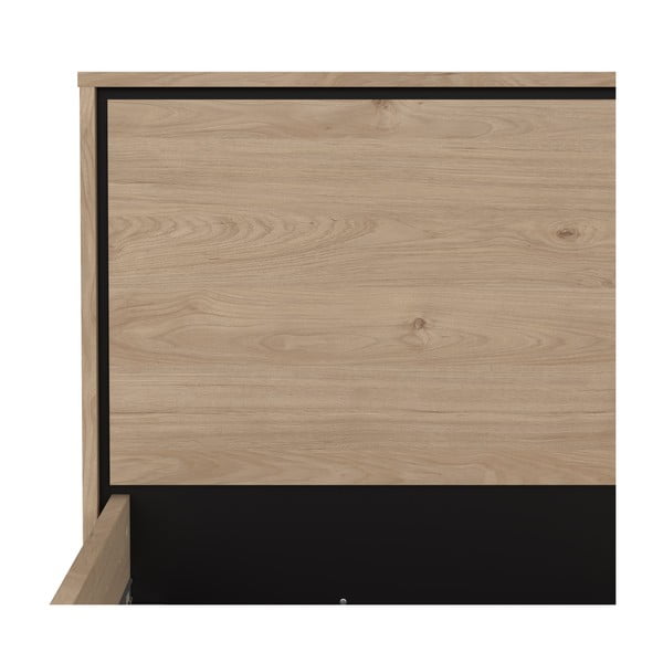 Bračni krevet bez podnice 140x200 cm u prirodnoj boji Ry – Tvilum-image-4