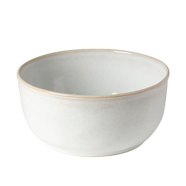 Bijela zdjela od kamenine Costa Nova Roda, ⌀ 25 cm