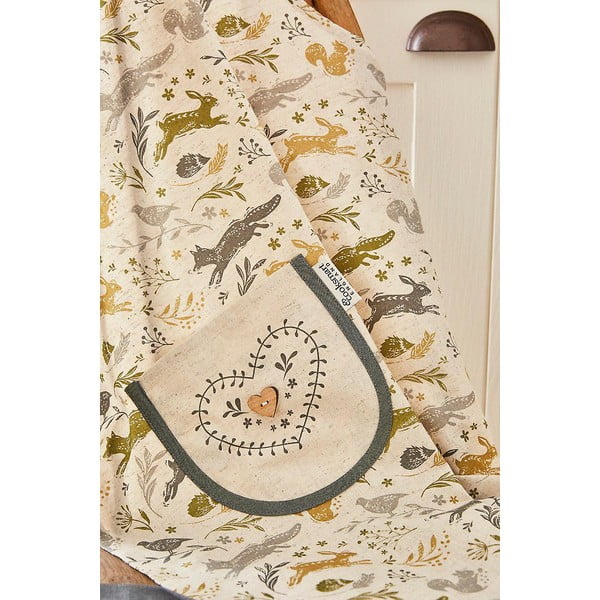 Pamučna kuhinjska pregača Cooksmart ® Woodie-image-1