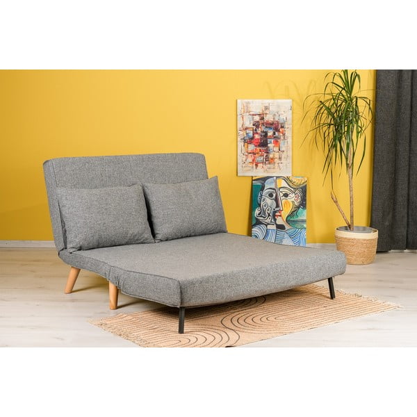 Siva sklopiva sofa 120 cm Folde – Artie-image-2