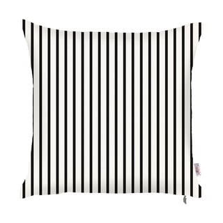 Crno-bijela jastučnica Mike & Co. NEW YORK Pinky Light Stripes, 43 x 43 cm