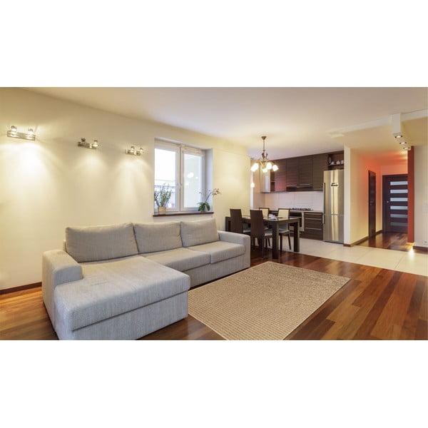 Svijetlo smeđi vanjski tepih Floorita Plain, 133 x 190 cm-image-1