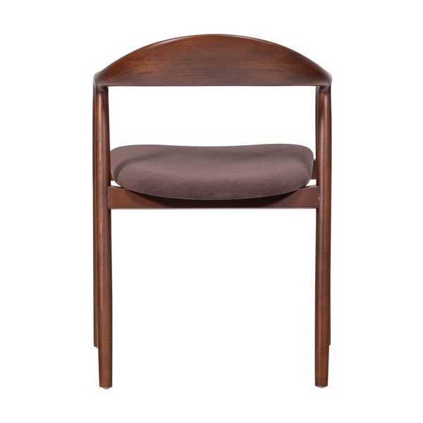 Smeđa blagovaonska stolica s naslonima za ruke od masivne bukve Bran – WOOOD-image-4