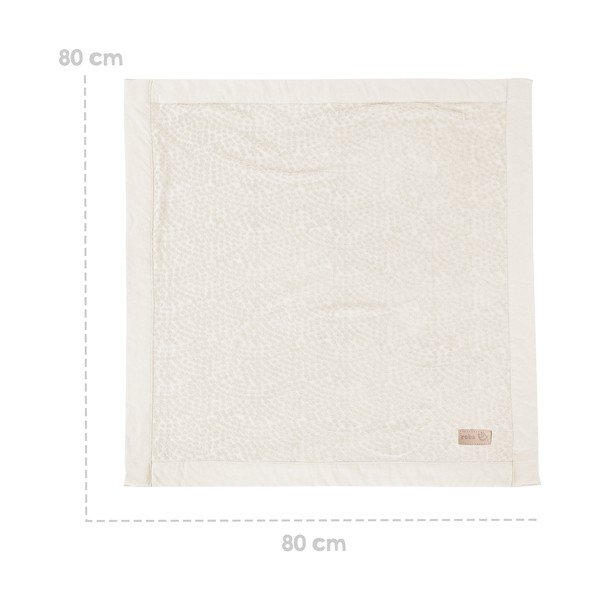 Krem deka za bebe 80x80 cm Seashells – Roba-image-3