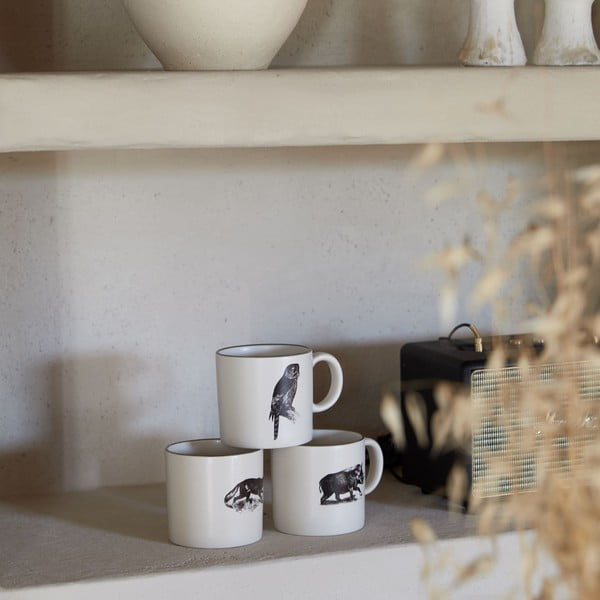 Crne/bež šalice u setu 4 kom od kamenine 350 ml Elements – Costa Nova-image-4