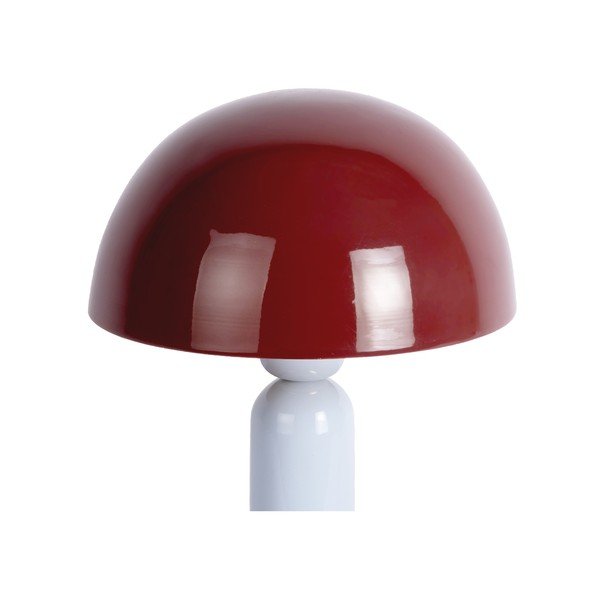 Bordo/svijetlo plava metalna stolna lampa (visina 30 cm) Firenze round – Leitmotiv-image-2
