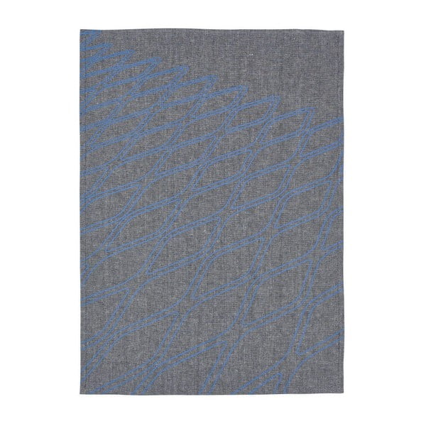 Plavo-sivi ručnik od tkanine Zone Perspective