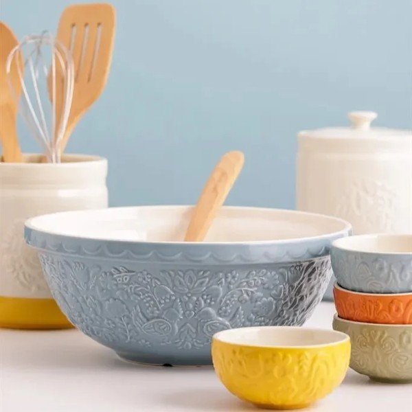 Plava keramička zdjela ø 26 cm Home to Roost – Mason Cash-image-2