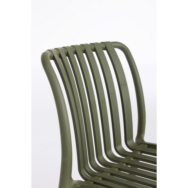 Zelena plastična vrtna stolica Billie – Bizzotto-image-1