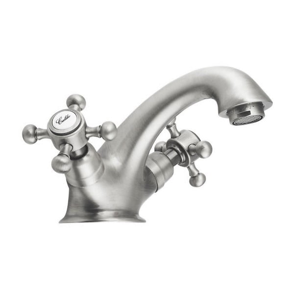 Stojeća slavina za umivaonik u mat srebrnoj boji Antea – Sapho-image-1