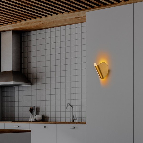 LED zidna lampa u zlatnoj boji Heybe – Opviq lights-image-3