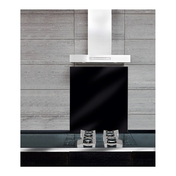 Crna staklena zaštita za zid iza štednjaka Wenko, 70 x 60 cm-image-4