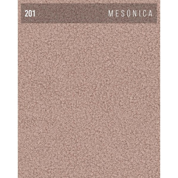 Svijetlo ružičasti tabure od bouclé tkanine Feiro – MESONICA-image-3