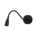 Crna LED zidna lampa Reading – Opviq lights