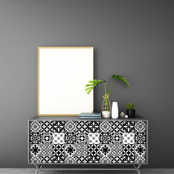 Set od 60 naljepnica za namještaj Ambiance Tiles Naljepnice za namještaj Maria, 20 x 20 cm-image-1