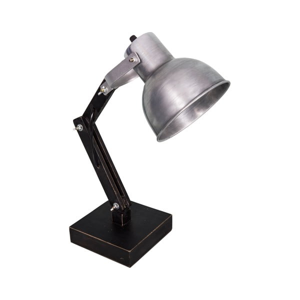 Stolna lampa srebrne boje (visina 43 cm) - Antic Line