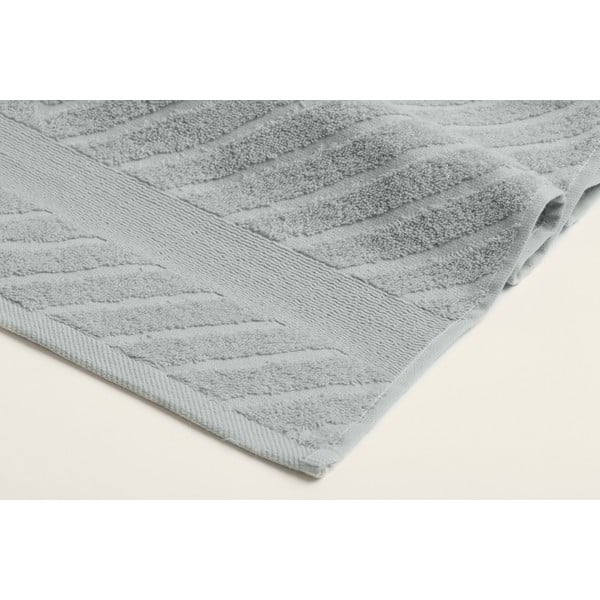 Svijetlo sivi pamučni set ručnika 2 kom od frotira – Foutastic-image-3