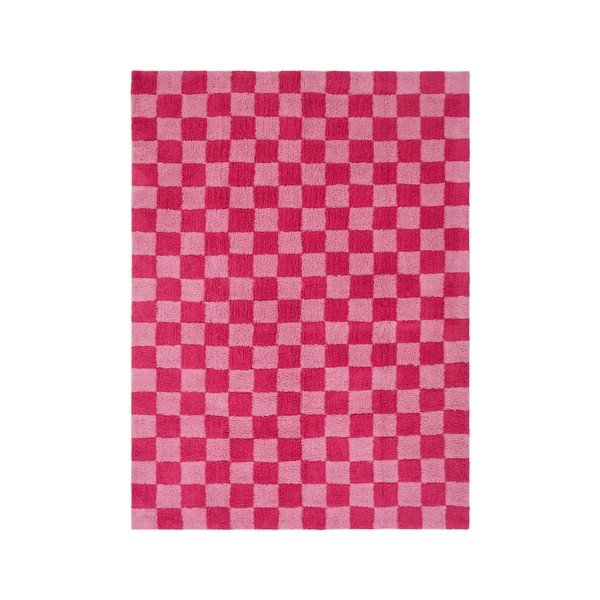 Ružičasti/svijetlo ružičasti pamučan tepih 200x300 cm Mela – Jotex