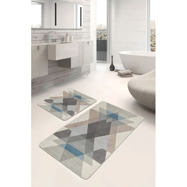 Od samta kupaonske prostirke u setu 2 kom 60x100 cm – Mila Home-image-2