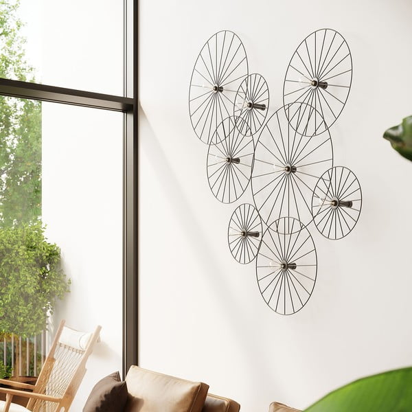 Crna stropna svjetiljka ø 45 cm Soho – Sollux-image-2