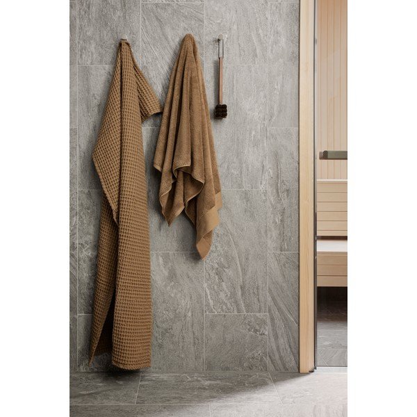 Smeđi pamučni ručnik Blomus Caro, 100 x 50 cm-image-2