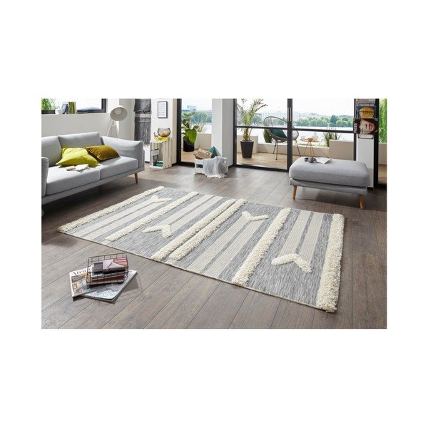 Sivi tepih Mint Rugs Handira Arrow, 155 x 230 cm-image-3