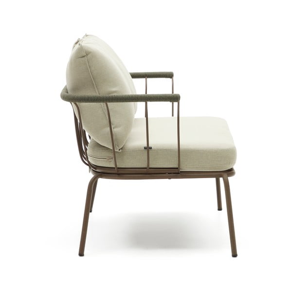 Svijetlo zelena/bež vrtna garnitura Salguer - Kave Home-image-3