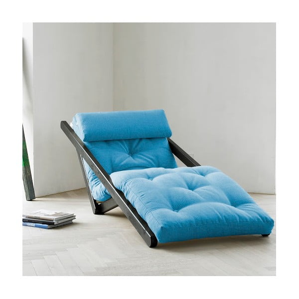 Figura za ležaljke Karup Figo Wenge / Horizon Blue, 70 cm-image-1