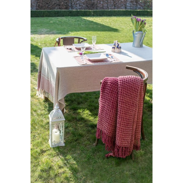 Smeđa-siva pamučna deka Tiseco Home Studio Waffle, 130 x 170 cm-image-2