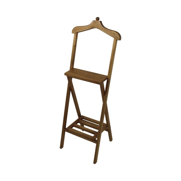 Smeđi stalak za odlaganje stvari od drveta mahagonije HSM collection Dressboy, visina 120 cm-image-1