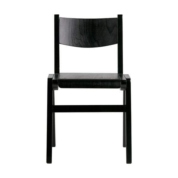Crna stolica za blagovanje BePureHome Academy