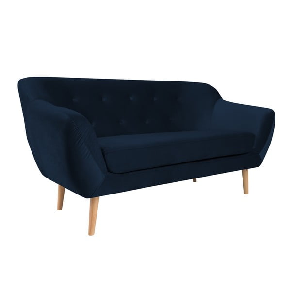 Tamnoplavi dvosjed Mazzini Sofas Amelie-image-2