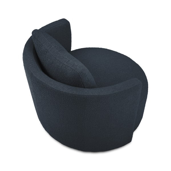 Tamnoplava okretna fotelja Interieurs 86 Nael-image-3